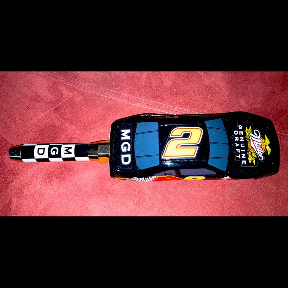 Rusty Wallace beer tap handle - Picture 2 of 3